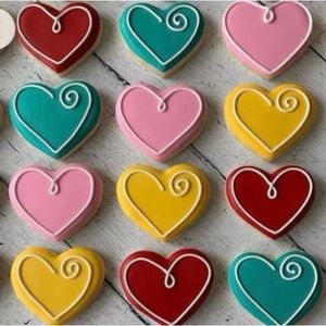 Event Beautiful and Delicious Cookies Decorated for Bridal Shower, Wedding